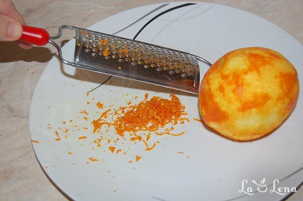 Rata la cuptor cu portocale - Pas 3