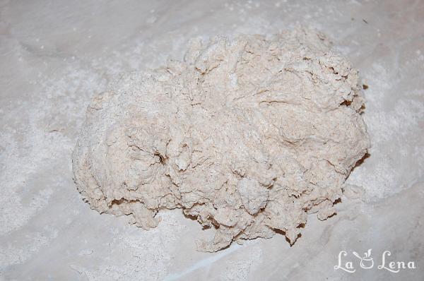 Roti (lipii indiene din făină integrală) - Pas 4