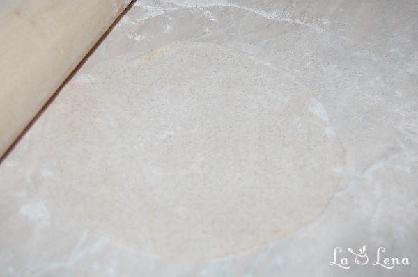 Roti (lipii indiene din făină integrală) - Pas 8