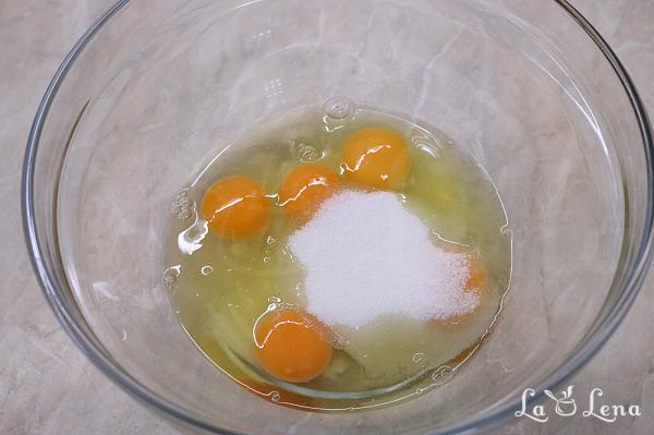 Ruladă cu halva - Pas 1