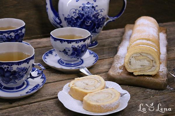 Ruladă cu halva - Pas 12