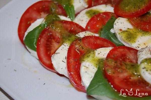 Salata Caprese - Pas 4