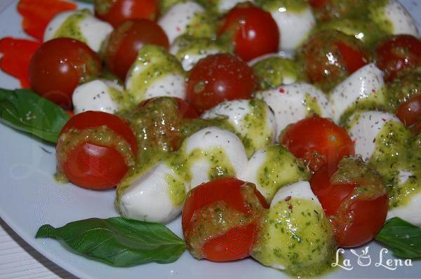 Salata Caprese - Pas 5