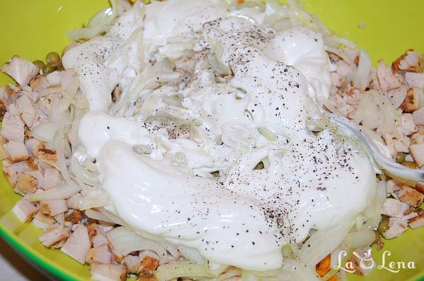 Salată "Gourmand" - Pas 5