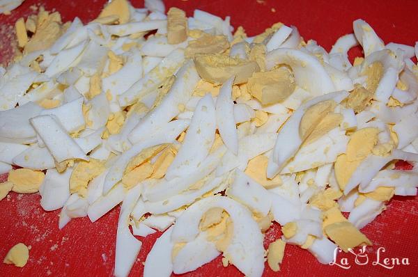 Salată cu calamari și porumb - Pas 7