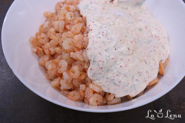 Salată de creveți suedeză, sau Skagenr&ouml;ra - Pas 5