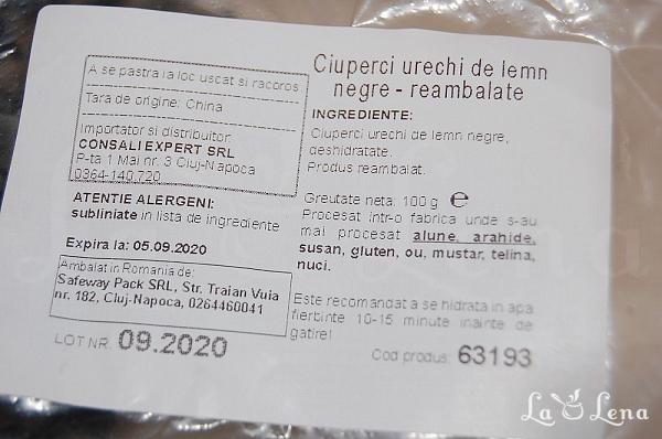 Salată din urechi de lemn marinate - Pas 2