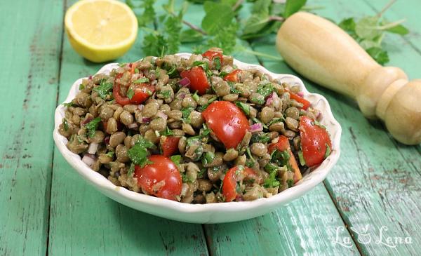 Salată libaneză de linte