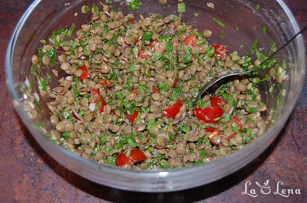 Salată libaneză de linte - Pas 10
