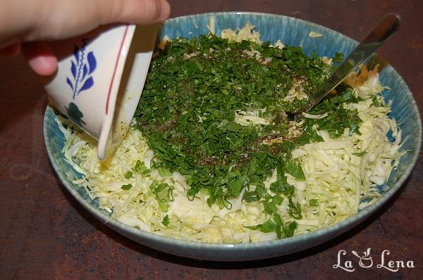 Salata libaneza de varza (Malfouf) - Pas 6