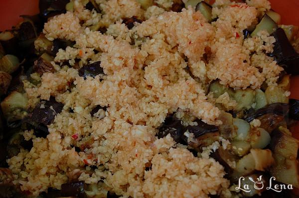 Salată picantă de vinete și legume - Pas 4