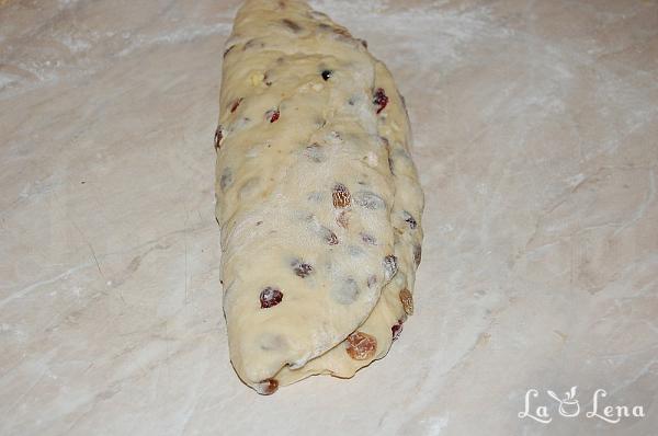 Stollen, cozonac german traditional - Pas 16