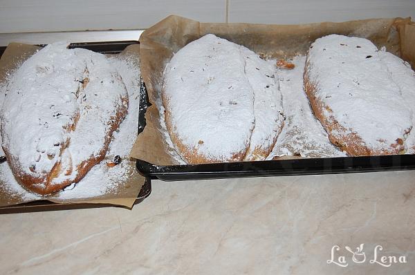 Stollen, cozonac german traditional - Pas 23