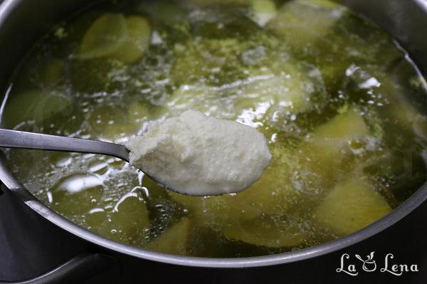 Supă cremă de dovlecei sau zucchini - Pas 9
