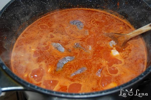 Supă cu fructe de mare, sau Zuppa di Pesce italiană - Pas 14