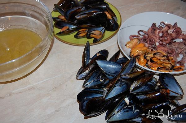 Supă cu fructe de mare, sau Zuppa di Pesce italiană - Pas 6