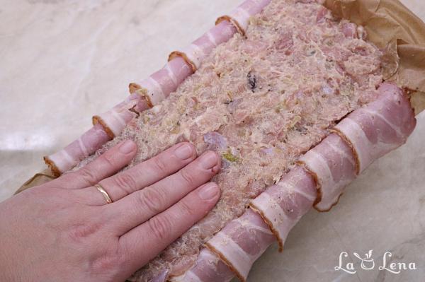 Terină de pui cu merișoare și fistic - Pas 10