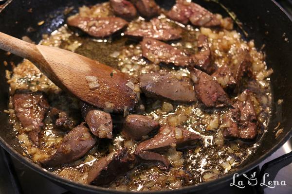 Terină de pui cu merișoare și fistic - Pas 3