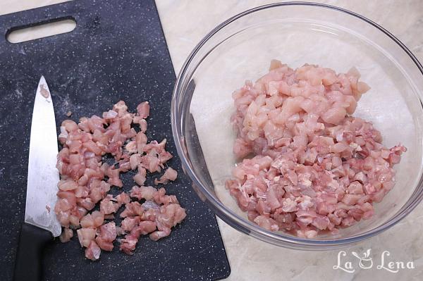 Terină de pui cu merișoare și fistic - Pas 4