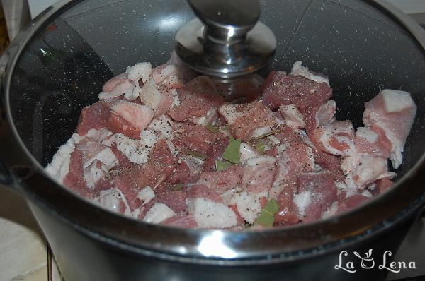 Tochitură de porc, ca la bunica - Pas 3