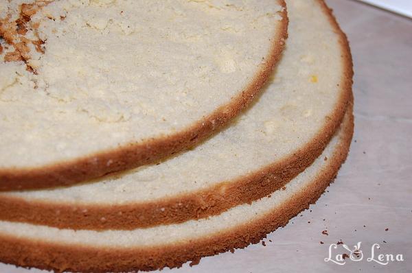 Tort "Fluture" - Pas 1