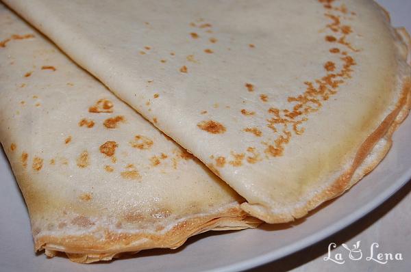 Tort "Cușma lui Guguță"(din clătite) - Pas 1