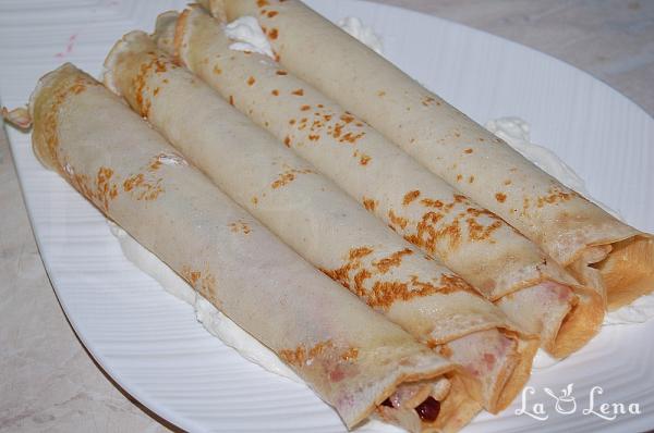 Tort "Cușma lui Guguță"(din clătite) - Pas 8
