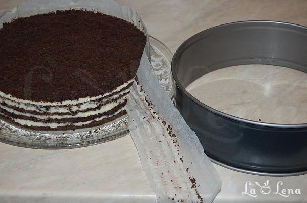 Tort Oreo, fara cuptor - Pas 19