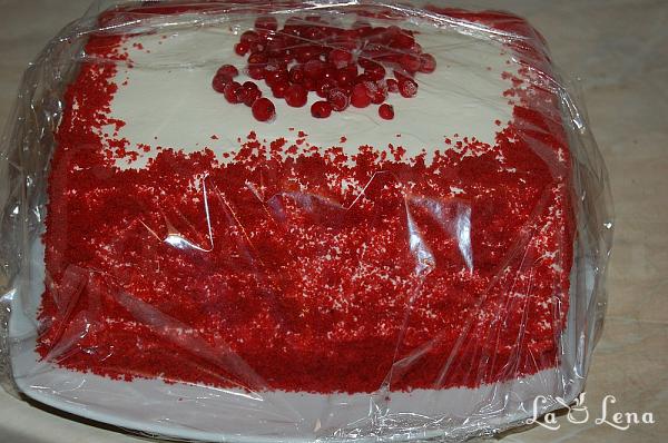 Tort Red Velvet, varianta rapida - Pas 21