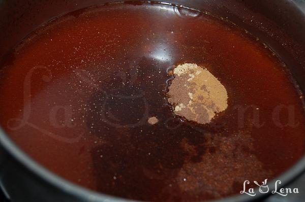 Turtă dulce aromată, cu zahăr caramelizat - Pas 4