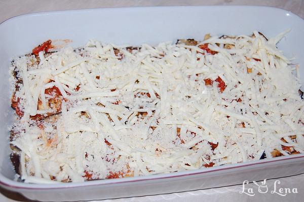 Vinete gratinate cu sos de roșii și cașcaval (Melanzane alla Parmigiana) - Pas 10