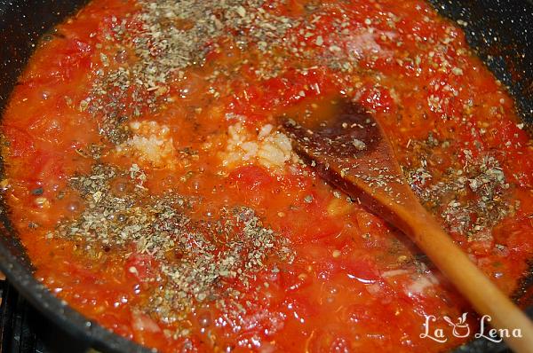 Vinete gratinate cu sos de roșii și cașcaval (Melanzane alla Parmigiana) - Pas 6