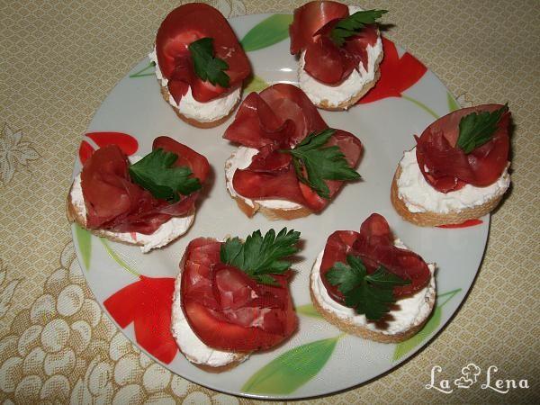 Aperitiv "Bresaola" - Pas 3