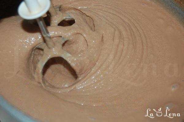 Budinca de gris cu ciocolata - Pas 5