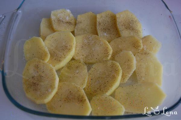 Cartofi gratinati la cuptor (Gratin Dauphinois) - Pas 3