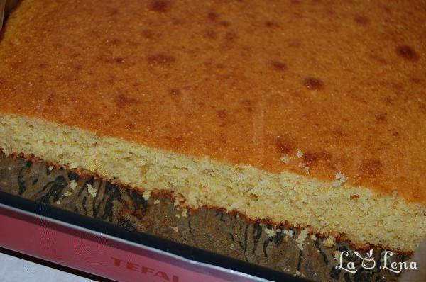 Chec cu mălai (Cornmeal Bread) - Pas 8