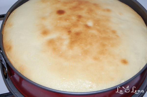 Cheesecake cremos cu piersici - Pas 13