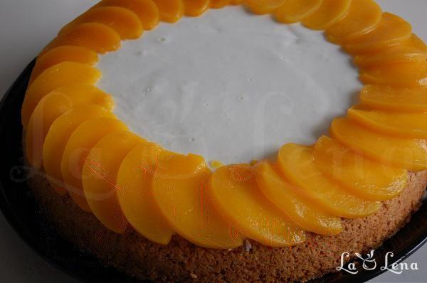 Cheesecake cremos cu piersici - Pas 17