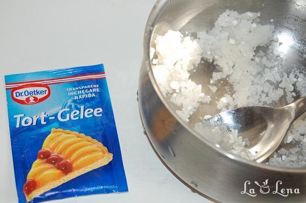 Cheesecake cremos cu piersici - Pas 18