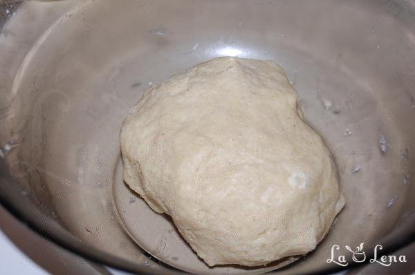 Cheesecake cremos cu piersici - Pas 3