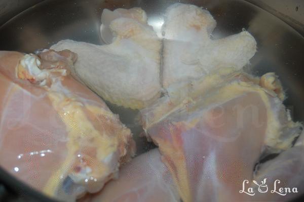 Ciorbă de pui a la grec - Pas 2
