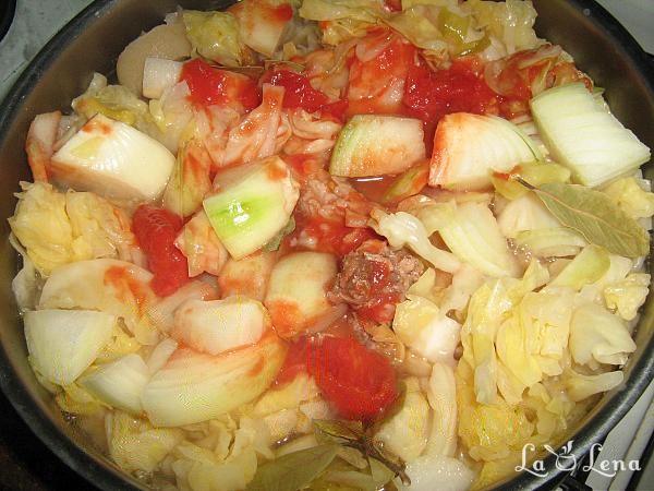 Ciorbă de varză murată (Borș scăzut) - Pas 4