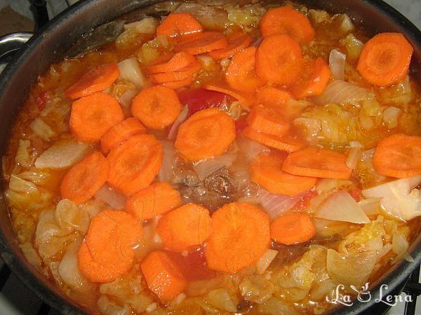 Ciorbă de varză murată (Borș scăzut) - Pas 5