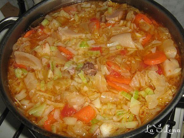 Ciorbă de varză murată (Borș scăzut) - Pas 6