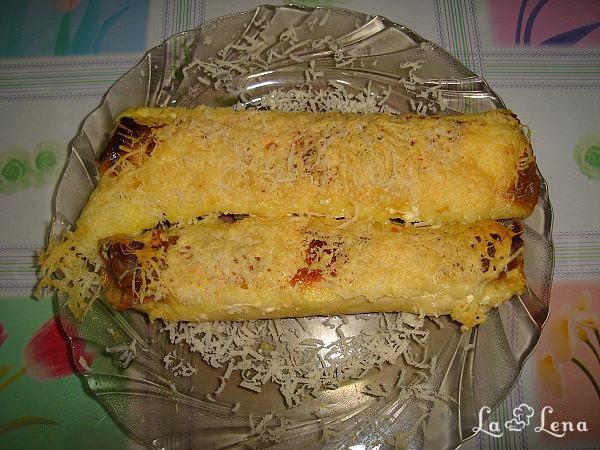Clătite gratinate
