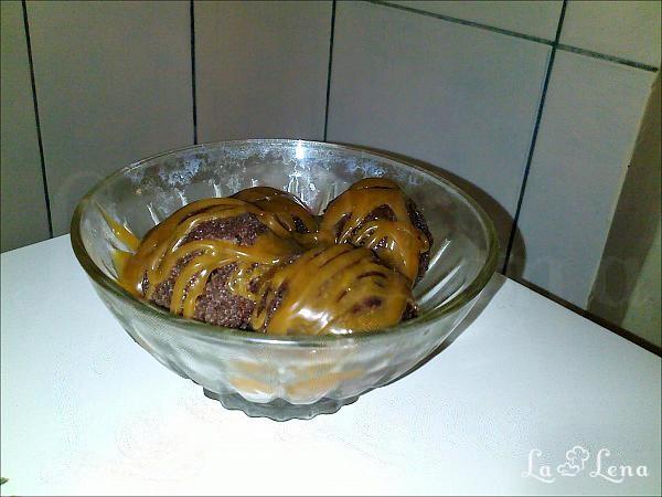 Înghețată de cacao (pe zăpadă)