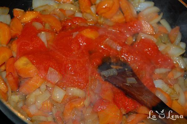 Mâncare de cartofi cu carne - Pas 5