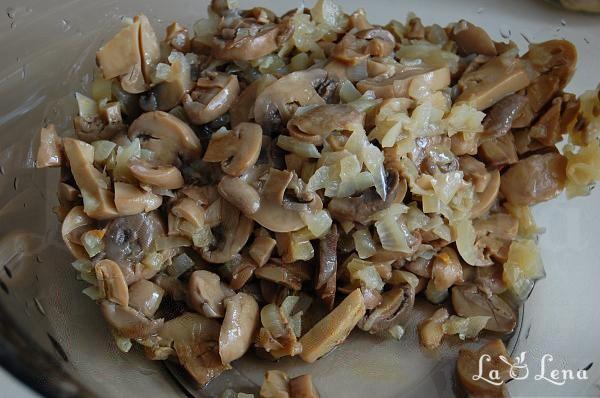 Mini tarte cu salată de ciuperci - Pas 2
