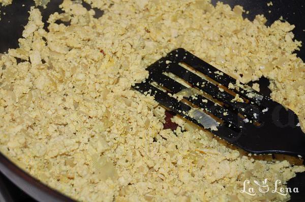 Omletă de tofu - Pas 7