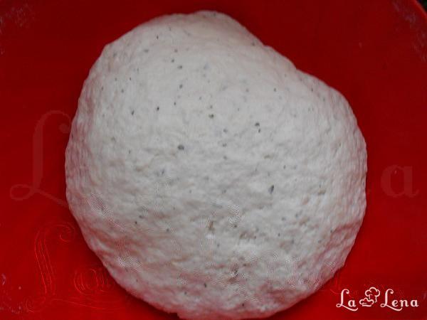Pâine cu busuioc - Pas 3